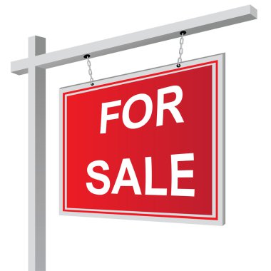 Satışı işareti illüstrasyon vektör için