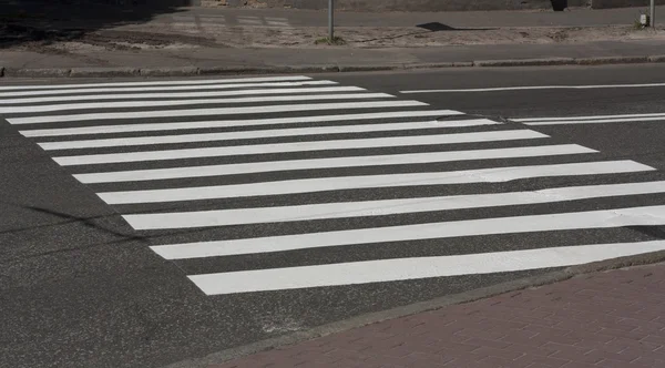 Zebrastreifen Verkehr zu Fuß Weg Straße Foto — Stockfoto