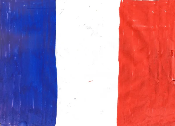 Drapeau national de France illustration — Photo