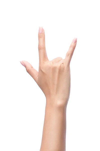 Love hand sign,hand language — Stock Photo, Image