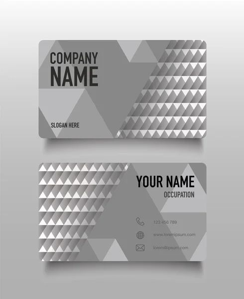 Business card vector background — Stock Vector