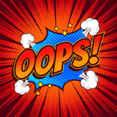 Komik Konuşma Kabarcığı arkaplanı.