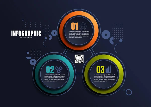 Інфографічний Бізнес Шаблон Дизайну Діаграми Процесів Презентації Абстрактні Елементи Часової — стоковий вектор