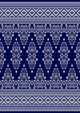 Geometrik Etnik desen tasarımı, resim sanatı ve soyut arkaplan.