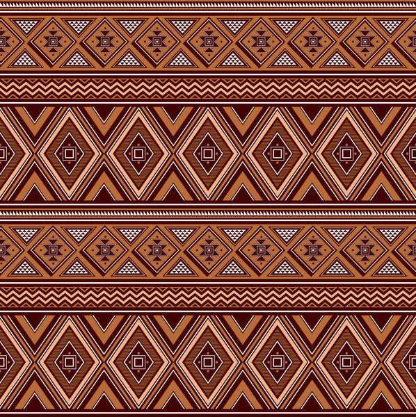 エスニック パターン幾何学的プリントデザイン 画像アート 抽象的な背景 — ストックベクタ