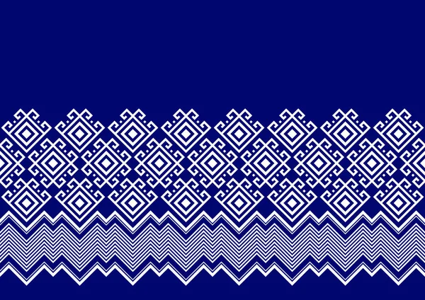 Etnisk Mönster Geometrisk Print Design Bildkonst Och Abstrakt Bakgrund — Stock vektor