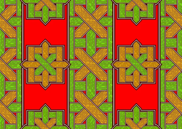 Motif Sans Couture Africaine Art Image Fond Abstrait — Image vectorielle