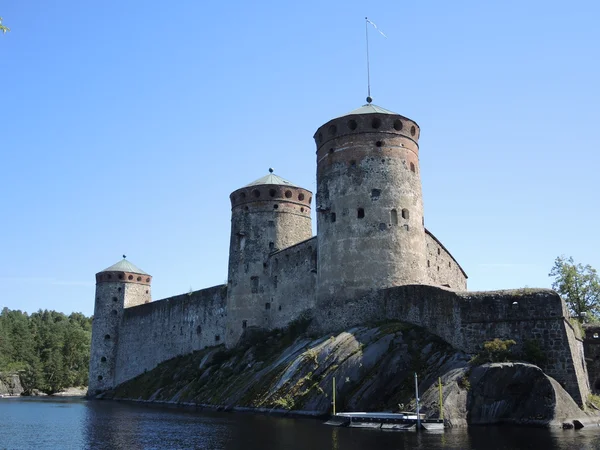 Castillo de Olavinlinna — Foto de Stock