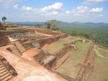 Palace of SIGIRIYA clipart