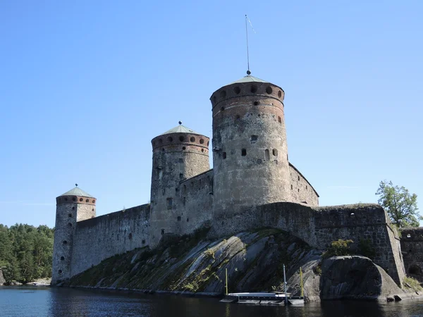 Castillo de Olavinlinna — Foto de Stock