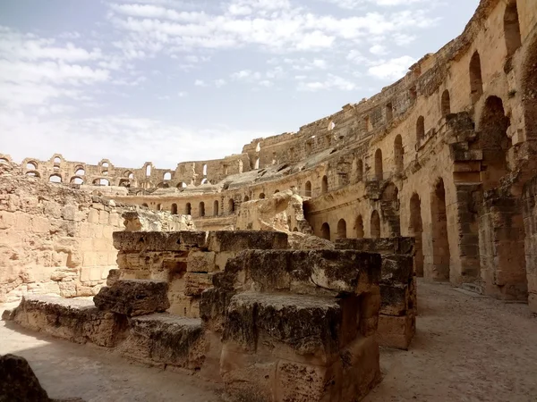 The Colosseum in El Djem — Stock Photo, Image