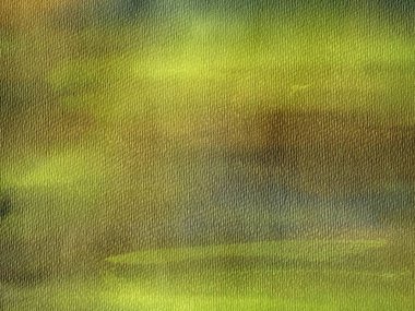 Sarı ve Kahverengi El, Soyut Arkaplan Resimli Suluboya. Suluboya Boyası Dekoratif Doku Arkaplanı.