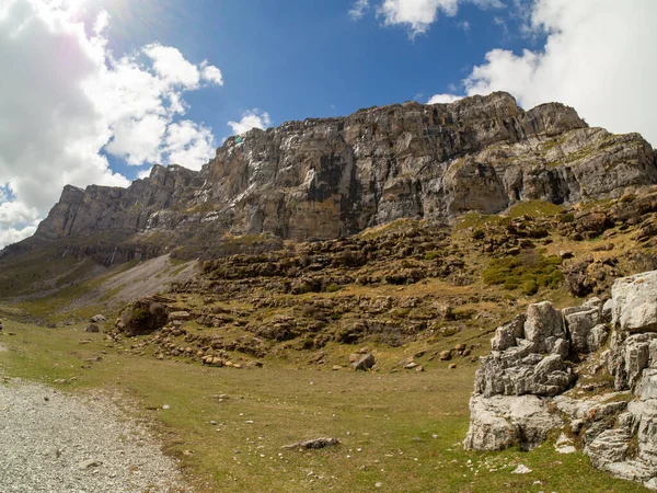 Cirus Soaso Located National Park Ordesa Lost Mountain Ponytail Located — стоковое фото