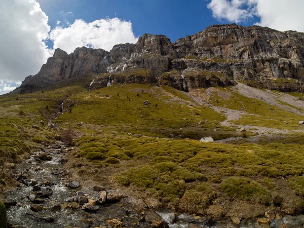 Circo Soaso Ubicado Parque Nacional Ordesa Montaña Perdida Donde Encuentra — Foto de Stock