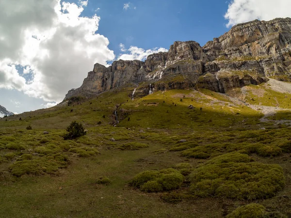 Cirus Soaso Located National Park Ordesa Lost Mountain Ponytail Located — стоковое фото