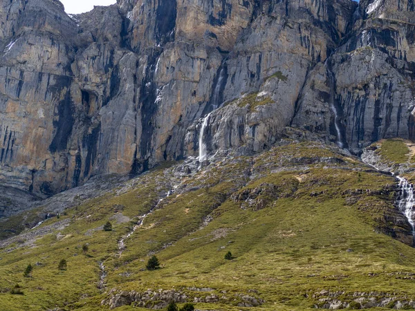 Cirus Soaso Located National Park Ordesa Lost Mountain Ponytail Located — стоковое фото