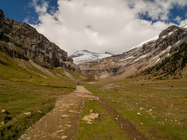 Cirus Soaso Located National Park Ordesa Lost Mountain Ponytail Located — стоковое фото