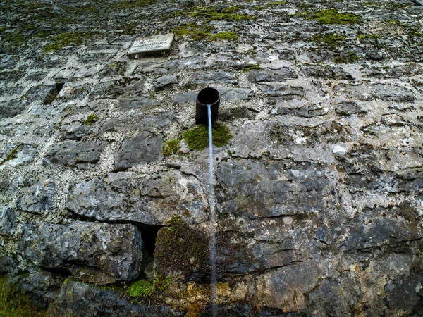 Horseshoe Fountain Located Road Col Thieves Canfrac Estacion Huesca — Stock Photo, Image