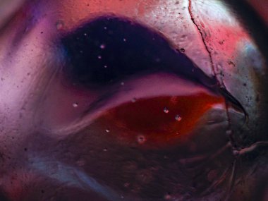 kabarcığın makro görüntüsü