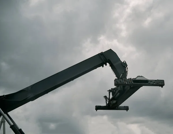 Excavator Work Isolated Hoisting Equipment — Stock Photo, Image