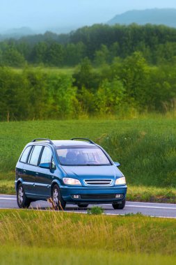 MPV family car designed for road travel comfort