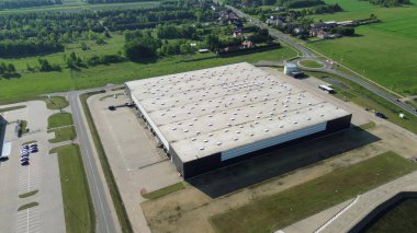 Depolama merkezi ve yukarıdan alanlar