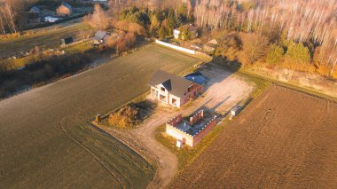 Ev yapımı huzurlu kırsal alan