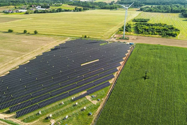 Clean energy infrastructure in a natural setting