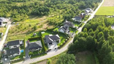 Banliyö konut mimarisinin en üst görünümü