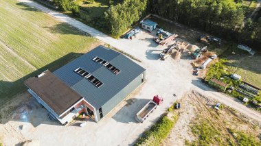 Ekipmanlı konut alanı