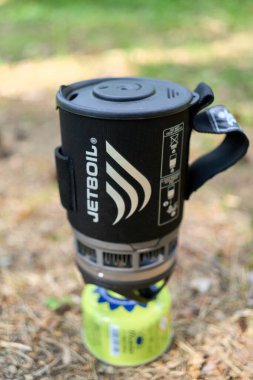 Taşınabilir jetbula kamp sobası ısıtma suyu 19.09.2025 Polonya, Avrupa