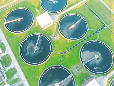 Çevre Su Yönetimi Tesisi Hava Görünümü