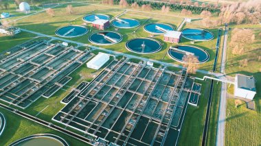 Kırsal kesimdeki atık su yönetim tesisi