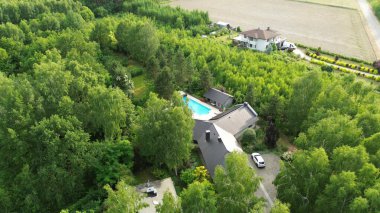 Genel ev ve tarım arazisi perspektifi