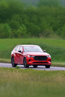 Çok yönlü Japon SUV aile seyahatleri için ideal.