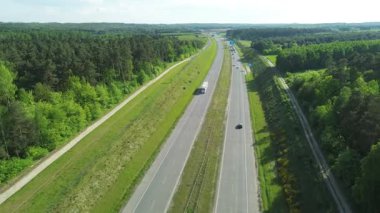 Otoyol taşıma altyapısının en üst görüntüsü