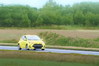 Modern turbo hatchback with sporty premium design