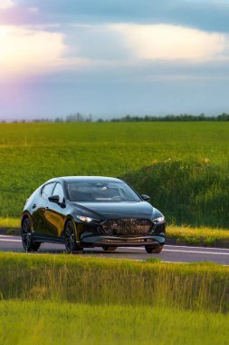 Kentsel günlük seyahat için küçük mini araba