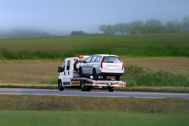 Araç arızası sırasında otoyol yardım servisi