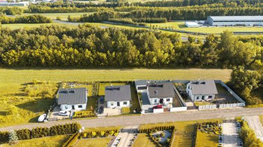 Genel ev ve tarım arazisi perspektifi