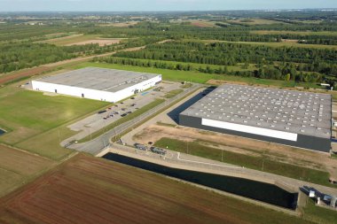 Kargo teslimatı ve ihracat işlemleri yapan lojistik merkezi