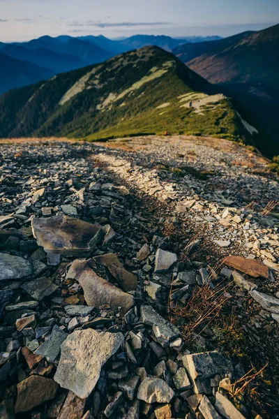 바위투성이의 산의 모습 — 스톡 사진