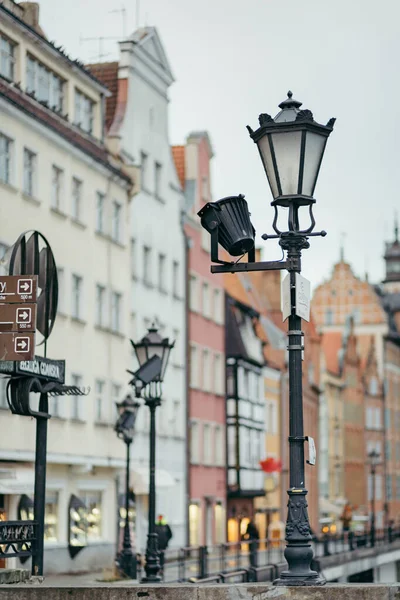 Nahaufnahme einer belebten Stadtstraße — Stockfoto