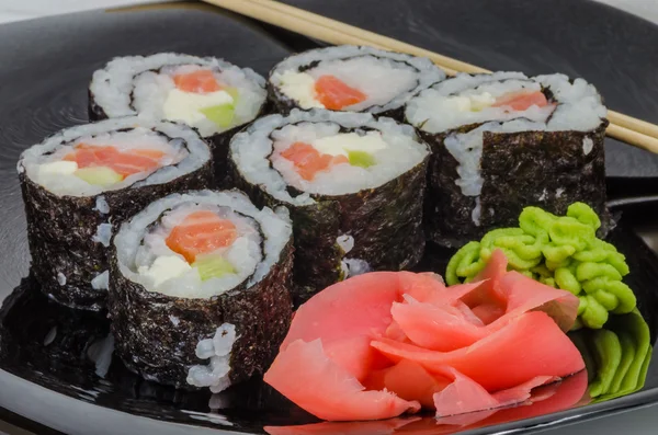 Sushi, Reis, Lebensmittel, Fisch, Algen, Japaner, Essen, Kultur lizenzfreie Stockbilder