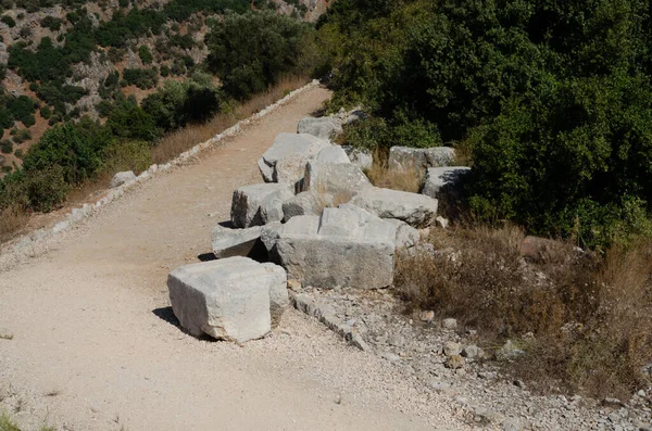 Pevnost Nimrod Severní Golan Izraeli — Stock fotografie