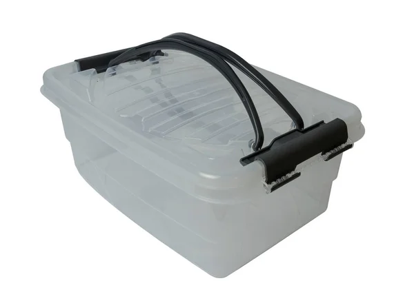 Cajas Plástico Contenedores Para Almacenar Transportar Herramientas Varias Cosas Pequeñas — Foto de Stock