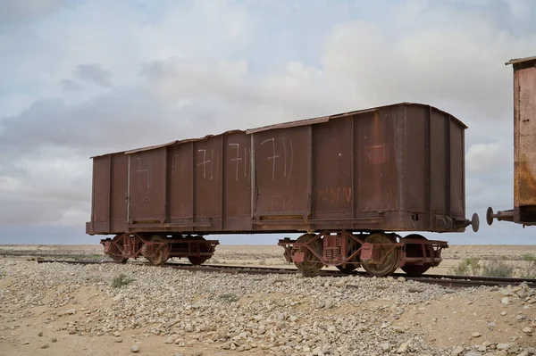 İsrail 'in Negev Çölü' ndeki Türk demiryolu vagonları 100 yıldan uzun bir süre önce Türkler tarafından inşa edildi.