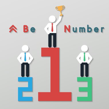 Düşünce liderlik iş kavramı