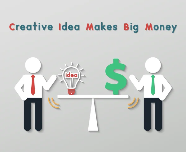 Creative idea business concept — Stock Vector