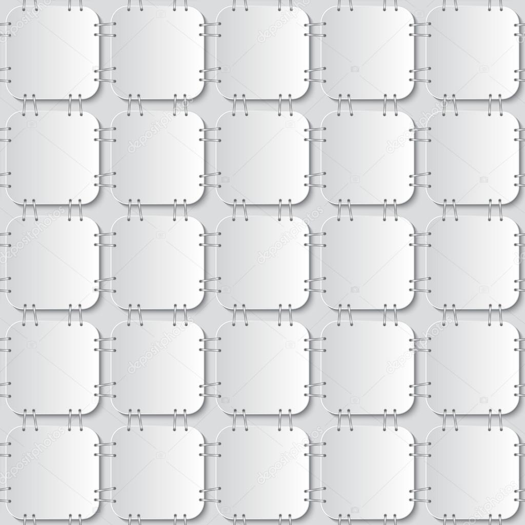 stapled papers seamless pattern